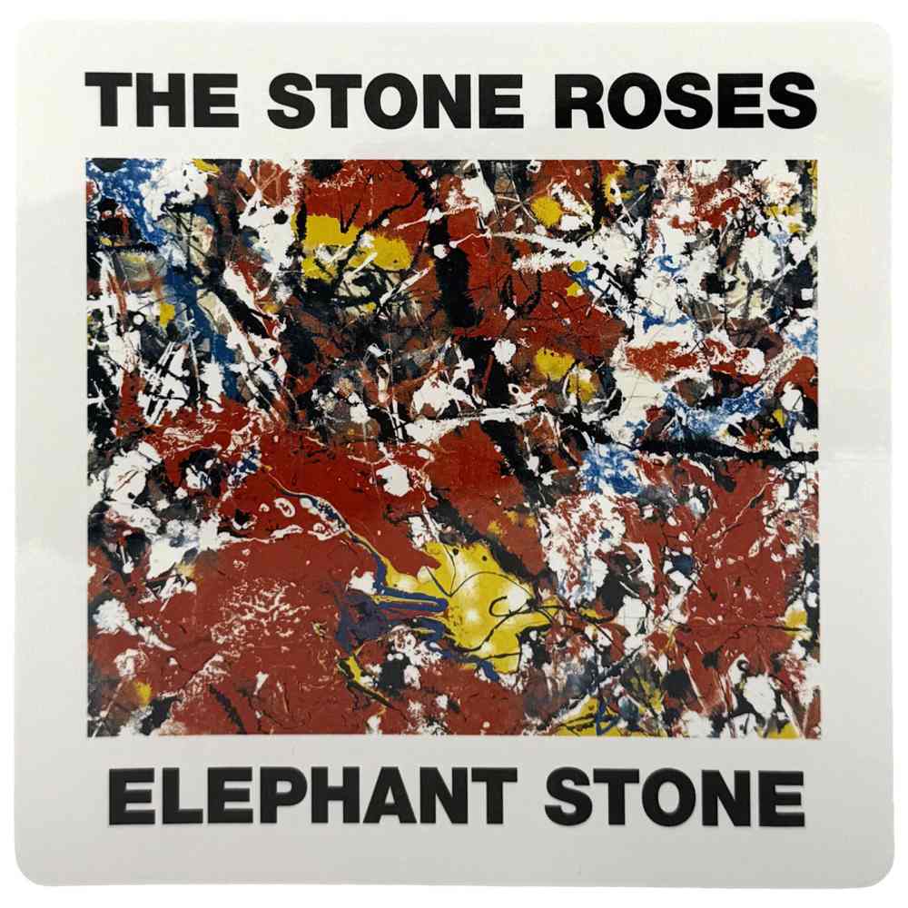 The Stone Roses - Elephant Stone Sticker - White/Multicolours